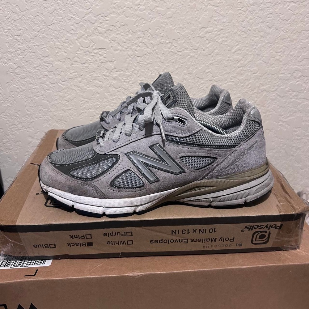 New Balance 990v3 Gray Sneakers Trainer Shoes Size 10.5 4E Wide